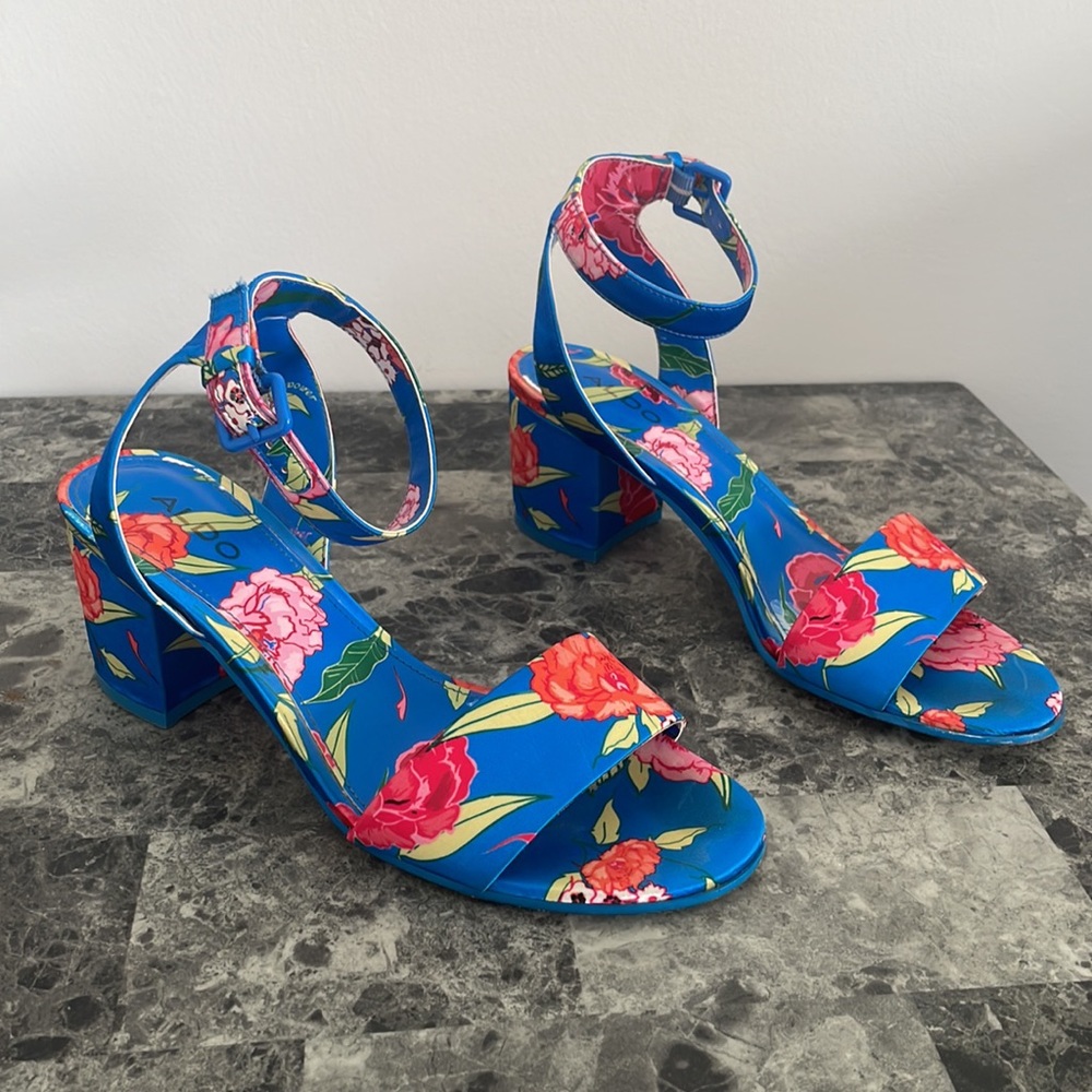 Aldo. Like New Heeled Sandals.